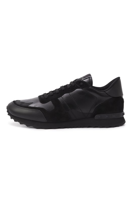 Комбинированные кроссовки Rockrunner Valentino 6Y2S0723/NSD Чёрный  6Y2S0723/NSD Фото 4