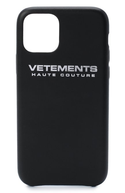 Чехол для iphone 11 pro VETEMENTS черного цвета, арт. UAH21AC280 2471/M/IPH0NE 11 PR0 | Фото 1