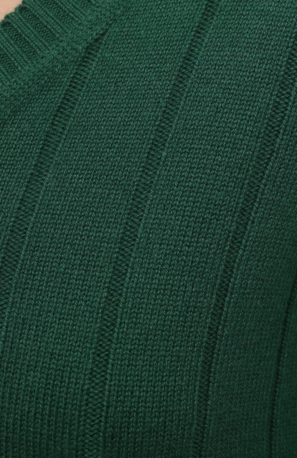Кашемировый пуловер LORO PIANA темно-зеленого цвета по цене 198000 руб., арт. FAL7493, фото 5 Кашемировый пуловер LORO PIANA, арт. FAL7493, фото 5