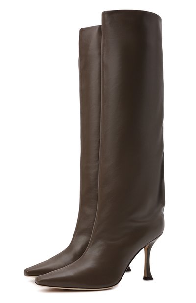 Кожаные сапоги chad 90 JIMMY CHOO, арт. CHAD 90/MHJ, фото 1