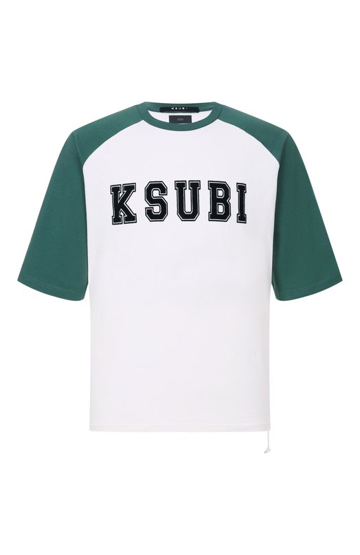 Хлопковая футболка Ksubi MPS26TE104 Зелёный MPS26TE104