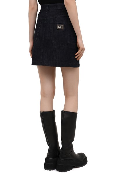 Джинсовая юбка-шорты DOLCE & GABBANA, арт. F4BY4D/G8DA5, фото 4