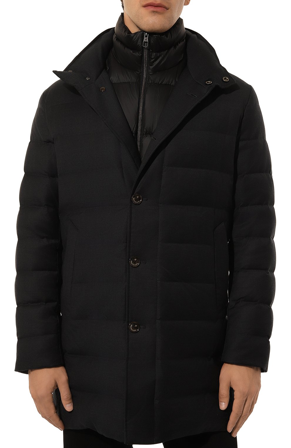 Шерстяной пуховик MONTECORE, арт. F07MUCX505/106, фото 7