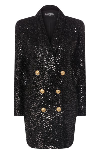 Женское платье с пайетками BALMAIN, арт. RF16250/X027
