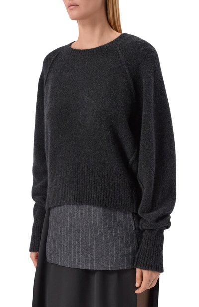 Свитер из кашемира и шелка ISABEL BENENATO, арт. DK918F25, фото 3