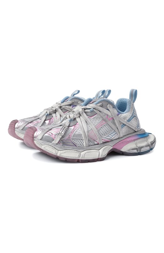 Комбинированные кроссовки 3XL Extreme Laces B Balenciaga 825599/W3XCH Серый 825599/W3XCH