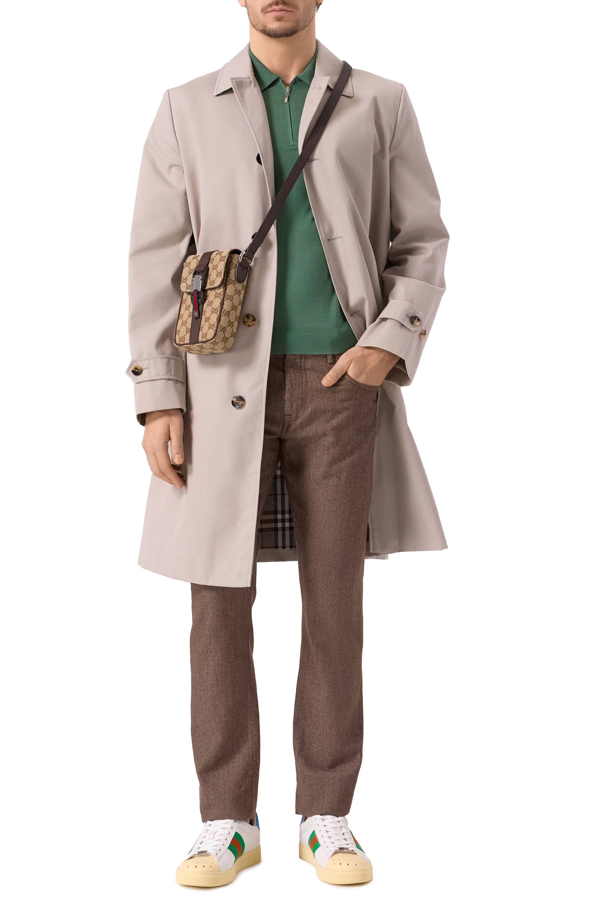 Сумка gg mini GUCCI коричневого цвета по цене 192000 руб., арт. 802099/FADUS, фото 7 Сумка gg mini GUCCI, арт. 802099/FADUS, фото 7