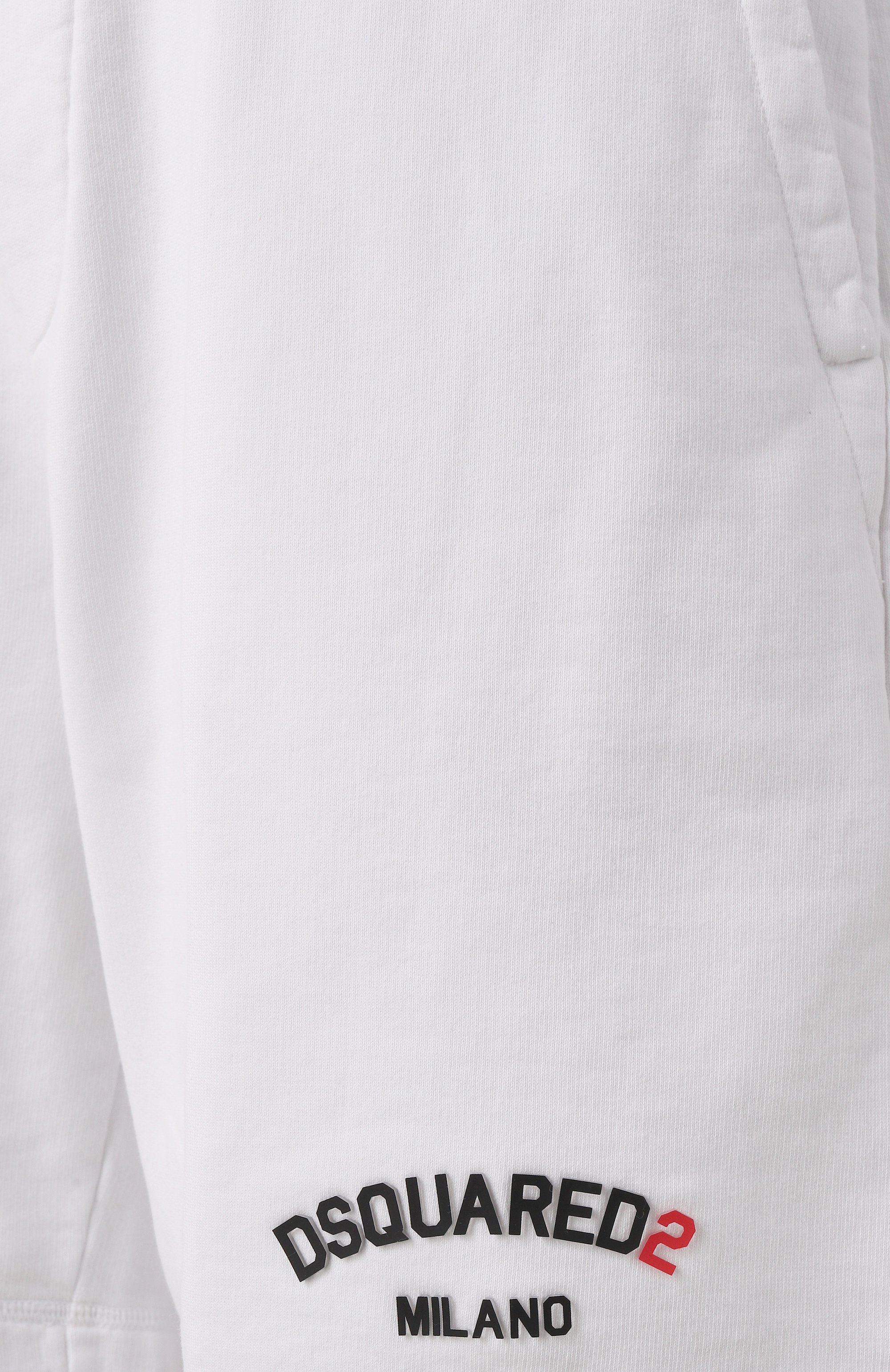 Хлопковые шорты DSQUARED2 белого цвета по цене 47950 руб., арт. S74MU0894/S25539, фото 6 Хлопковые шорты DSQUARED2, арт. S74MU0894/S25539, фото 6