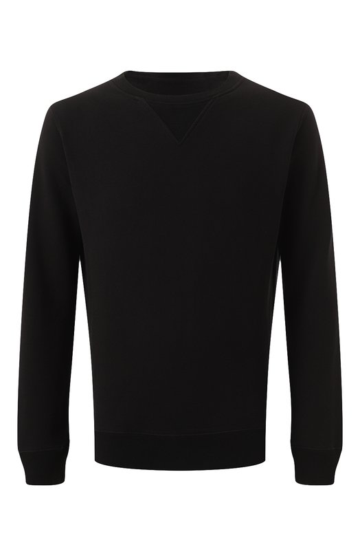 

Хлопковый свитшот Maison Margiela, Чёрный
