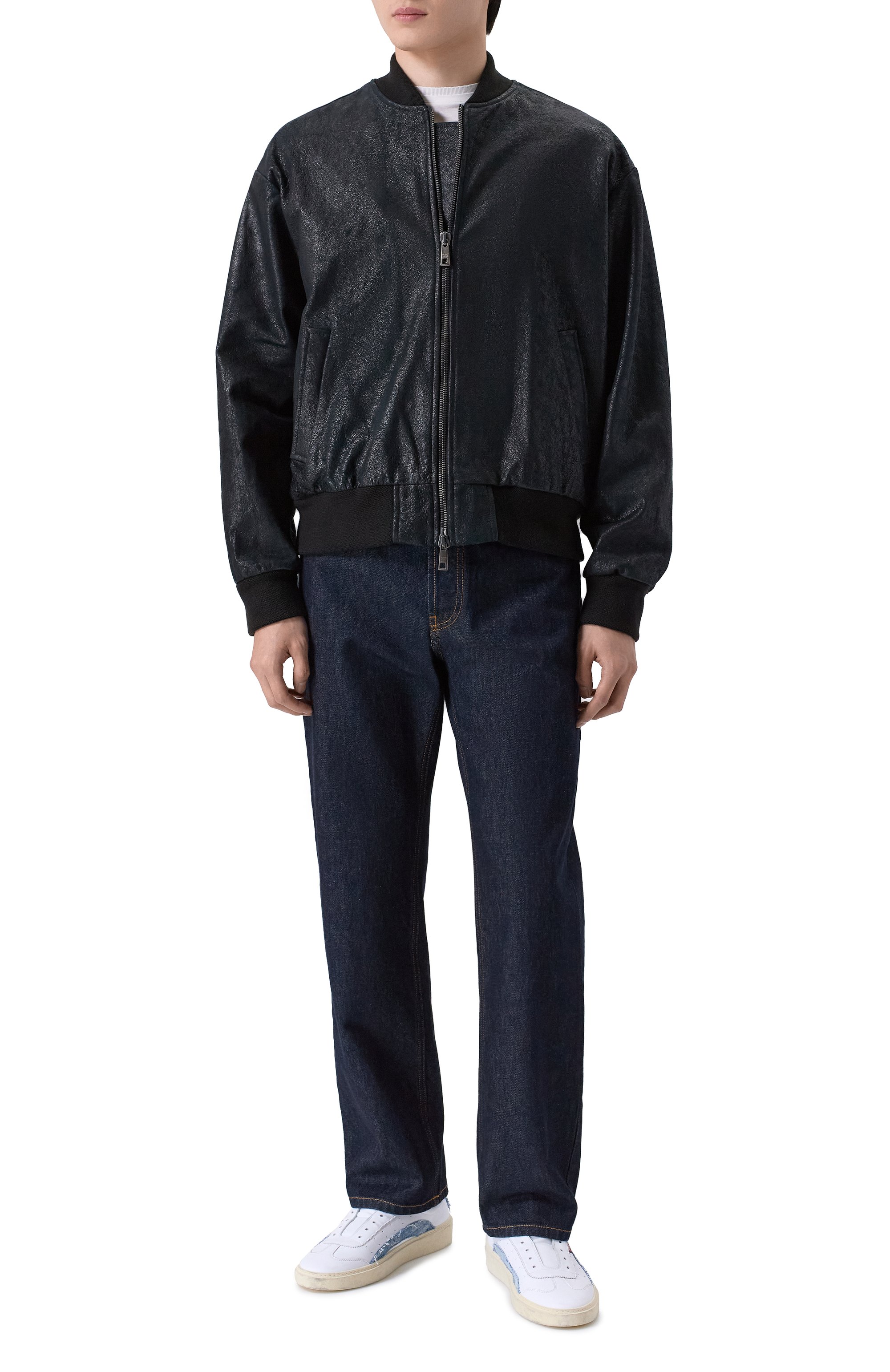 Кожаные кеды rider DSQUARED2, арт. SNM0471/11508754, фото 2