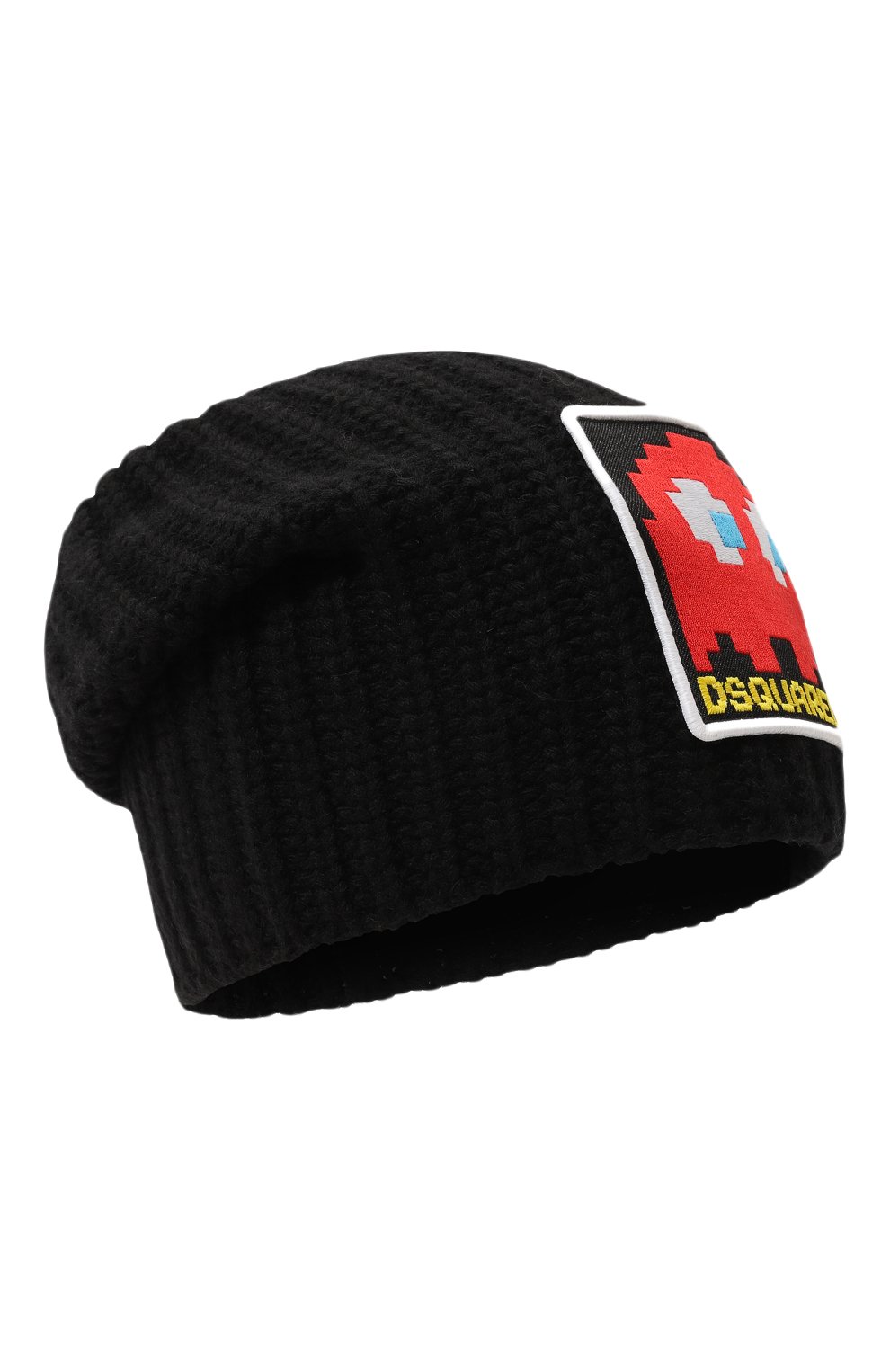 Шапка DSQUARED2 черного цвета по цене 34150 руб., арт. KNW0125/05M07017, фото 1 Шапка DSQUARED2, арт. KNW0125/05M07017, фото 1