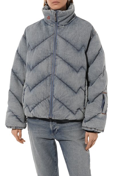 Джинсовый пуховик PERFECT MOMENT, арт. W3001064/DENIM PUFFER JACKET, фото 3