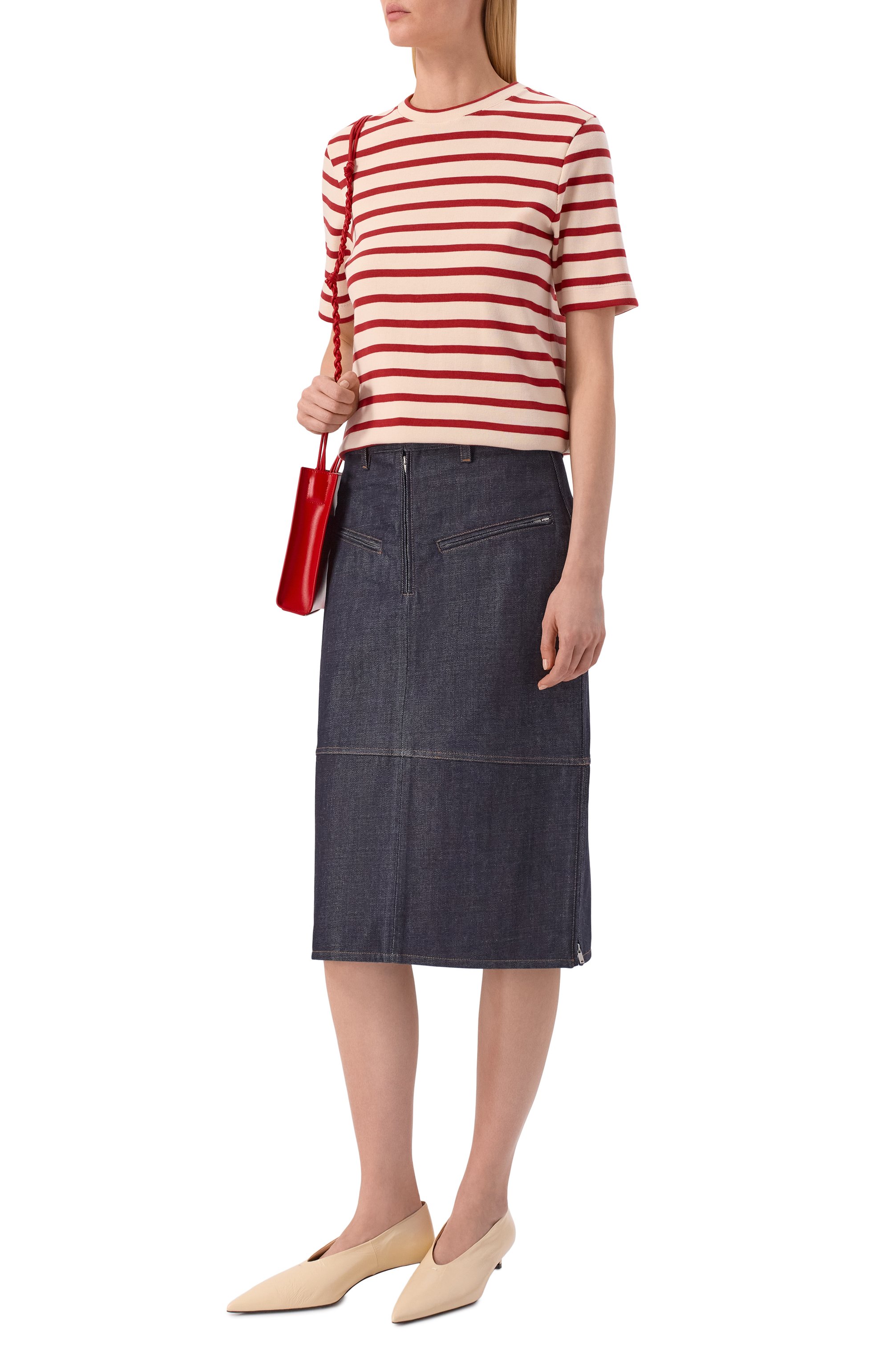 Хлопковая футболка JIL SANDER, арт. J40GC0111/J46497, фото 2