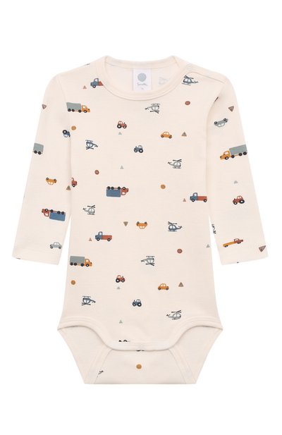 Хлопковое боди SANETTA, арт. 324549, фото 1