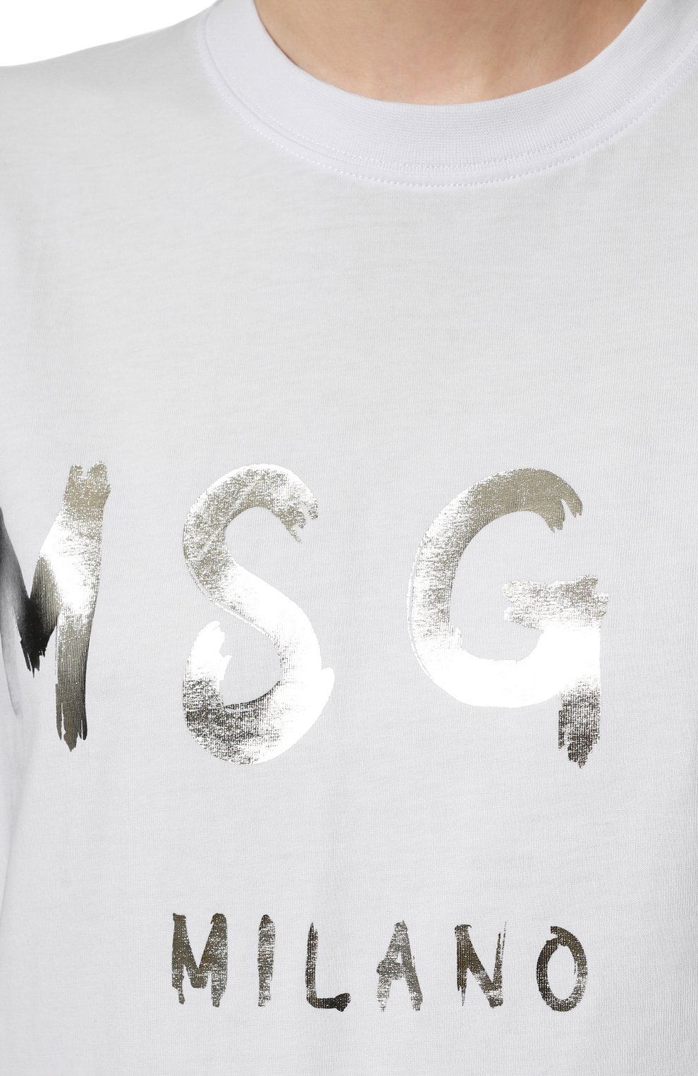 Хлопковая футболка MSGM, арт. 3241MDM510M 227298, фото 5