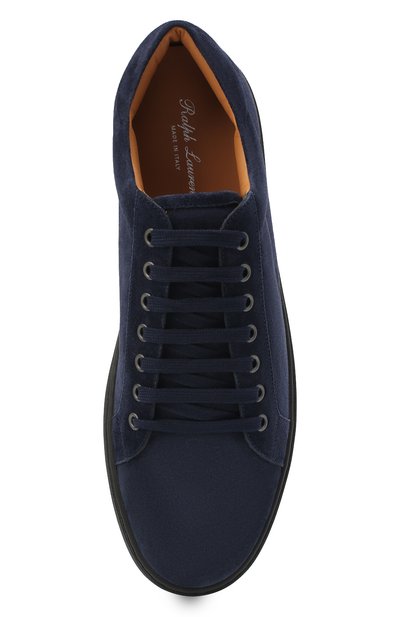 Замшевые кеды RALPH LAUREN, арт. 815811324, фото 5
