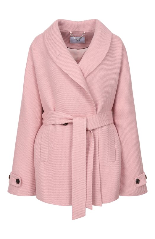 Шерстяное полупальто Seven Lab 126-S-W-00-39-005 Розовый 126-S-W-00-39-005