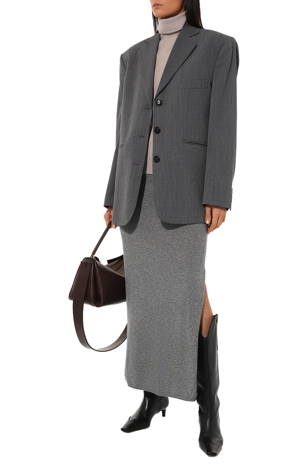 Юбка из шерсти и вискозы PIETRO BRUNELLI, арт. G0B001/WS0011, фото 2