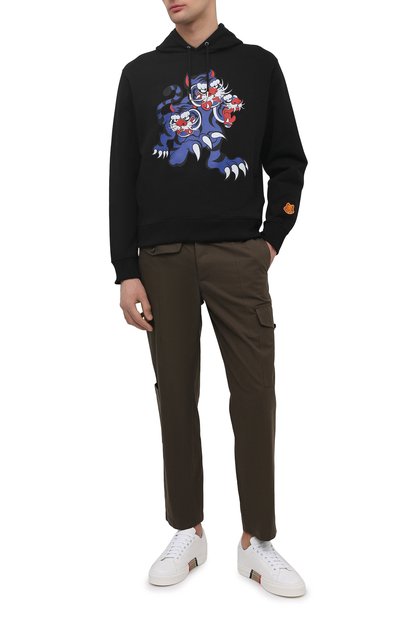 Хлопковое худи kenzo x kansai yamamoto KENZO, арт. FB55SW3234ML, фото 2
