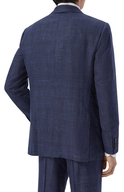 Костюм из кашемира и шелка KITON темно-синего цвета по цене 1470000 руб., арт. UA81K0659G, фото 3 Костюм из кашемира и шелка KITON, арт. UA81K0659G, фото 3