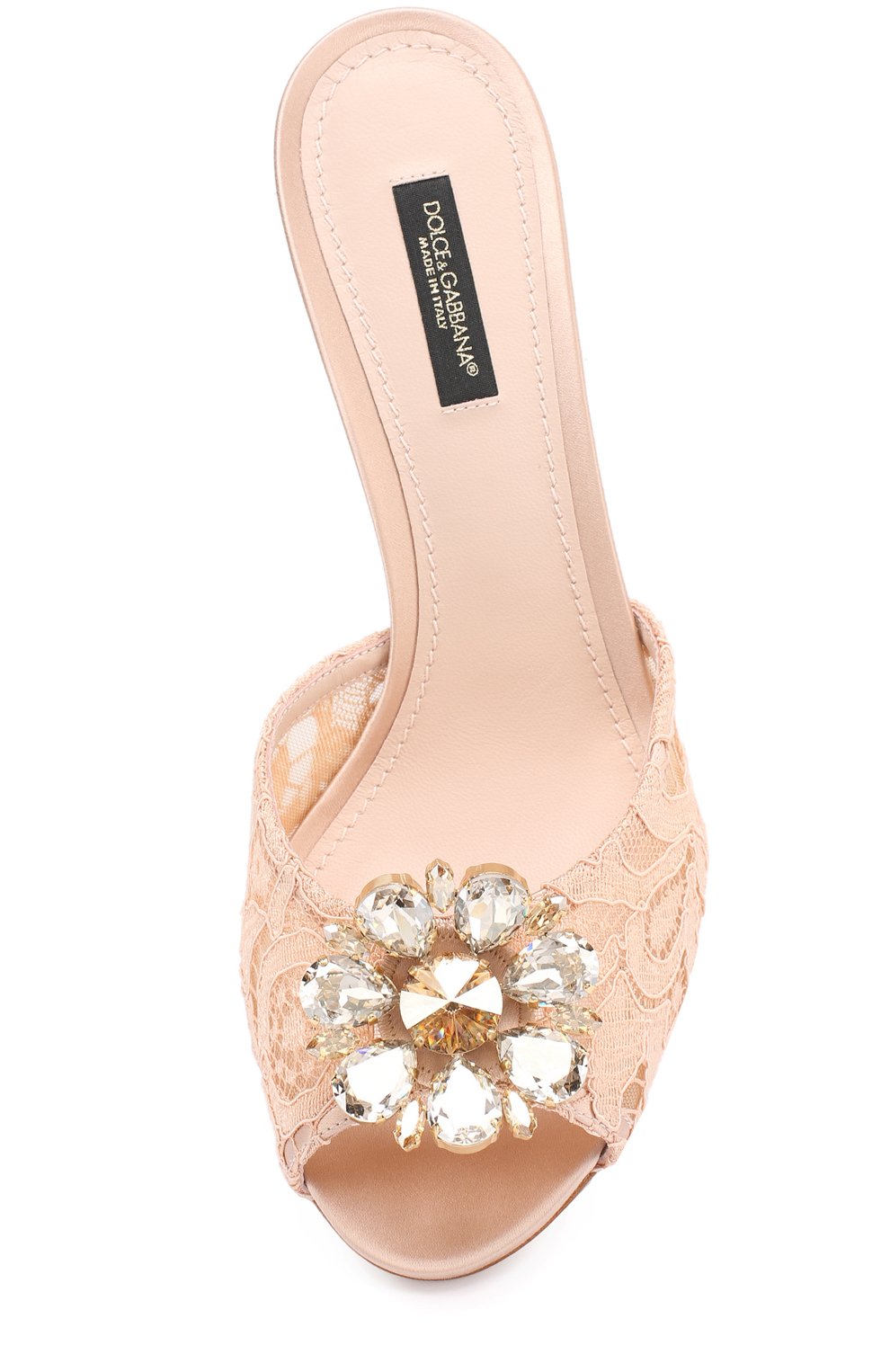 Кружевные мюли keira на шпильке DOLCE & GABBANA, арт. 0112/CR0388/AL198, фото 4