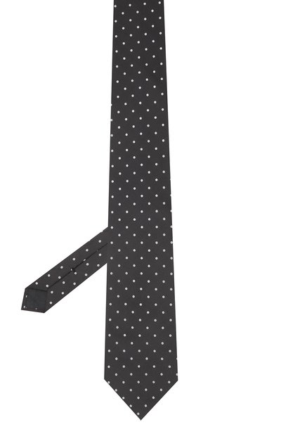 Шелковый галстук TOM FORD темно-синего цвета по цене 25950 руб., арт. 2TF10/XTF, фото 2 Шелковый галстук TOM FORD, арт. 2TF10/XTF, фото 2