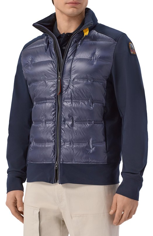 Пуховый бомбер Parajumpers 26SM-PM HYT Y01 Синий  26SM-PM HYT Y01 Фото 3