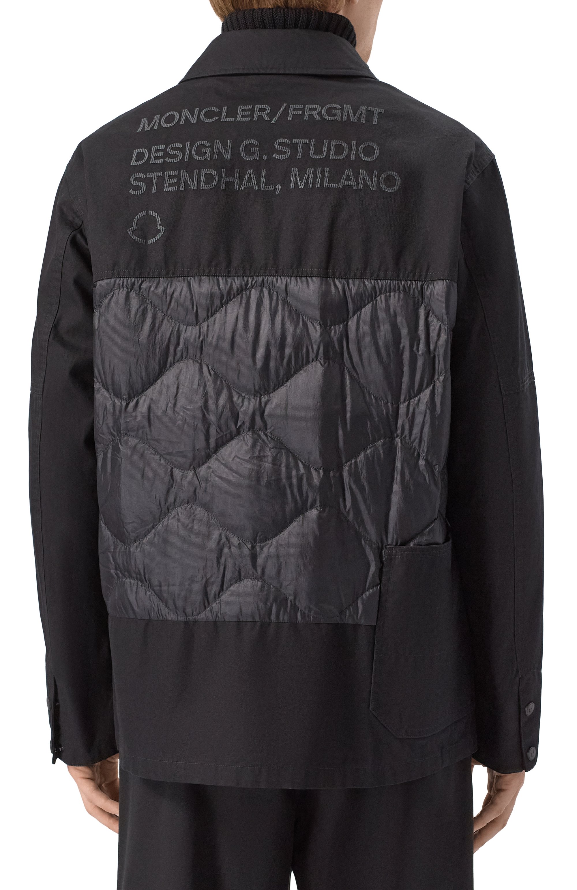 Комбинированная куртка MONCLER, арт. 1A00012/M1292, фото 8