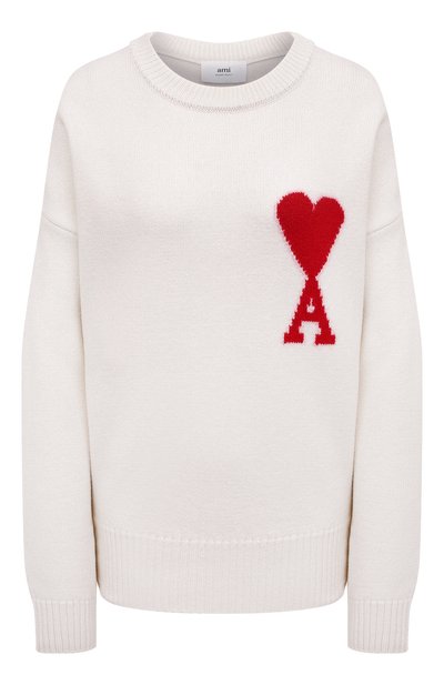 Шерстяной свитер AMI, арт. UKS002.018, фото 1