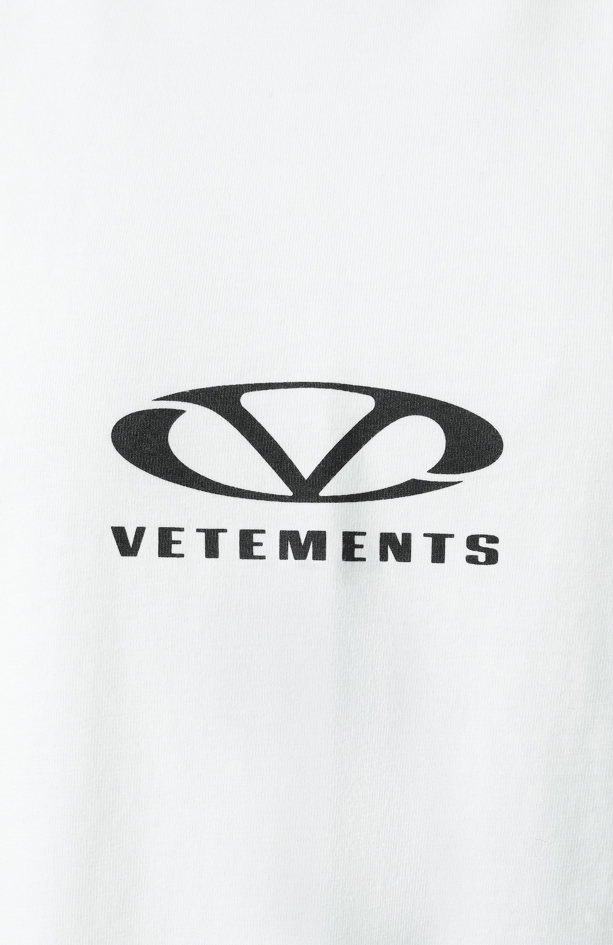 Хлопковая футболка VETEMENTS, арт. UA66TR605W, фото 10