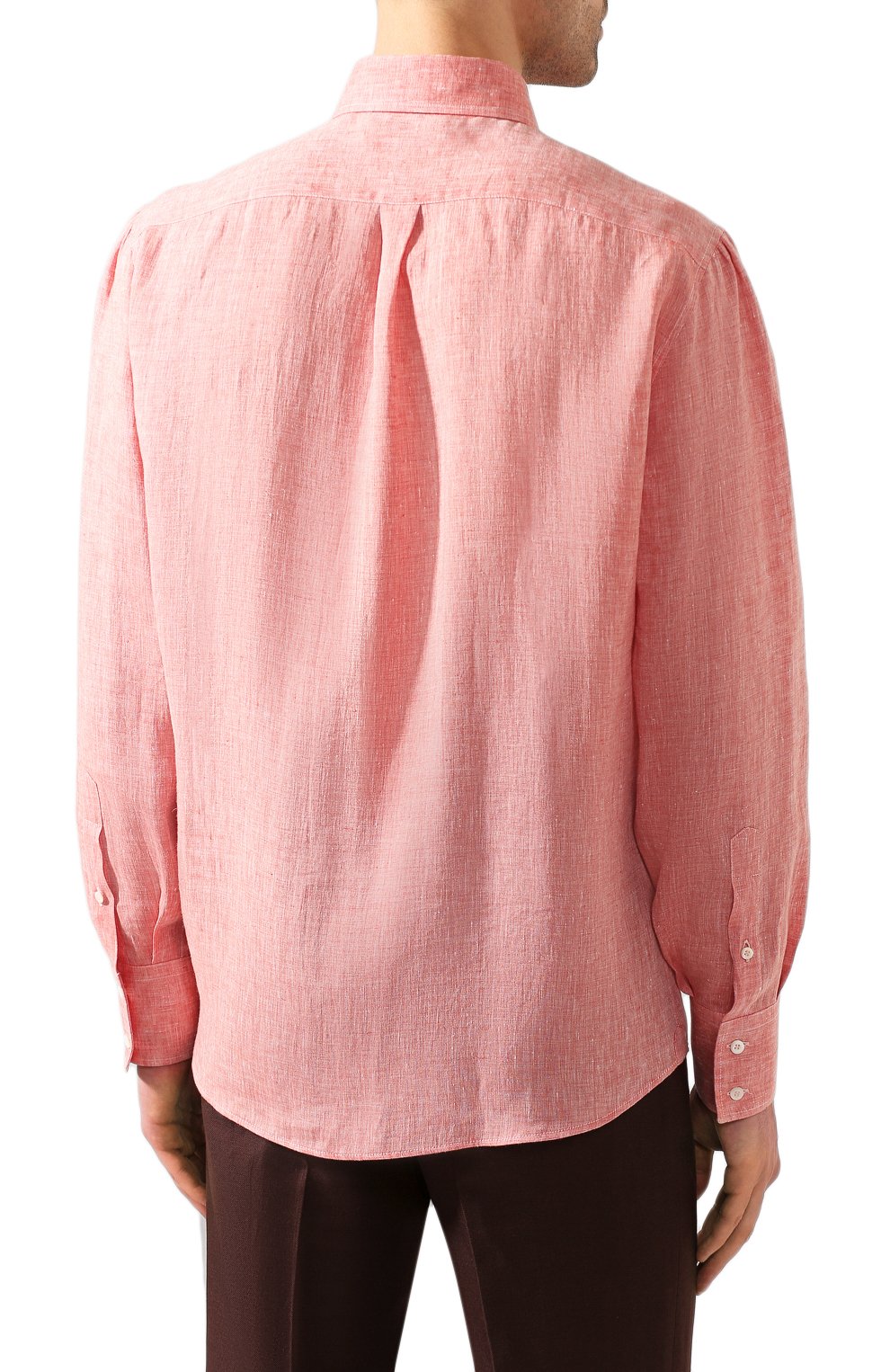 Льняная рубашка BRUNELLO CUCINELLI, арт. MB6080038, фото 4