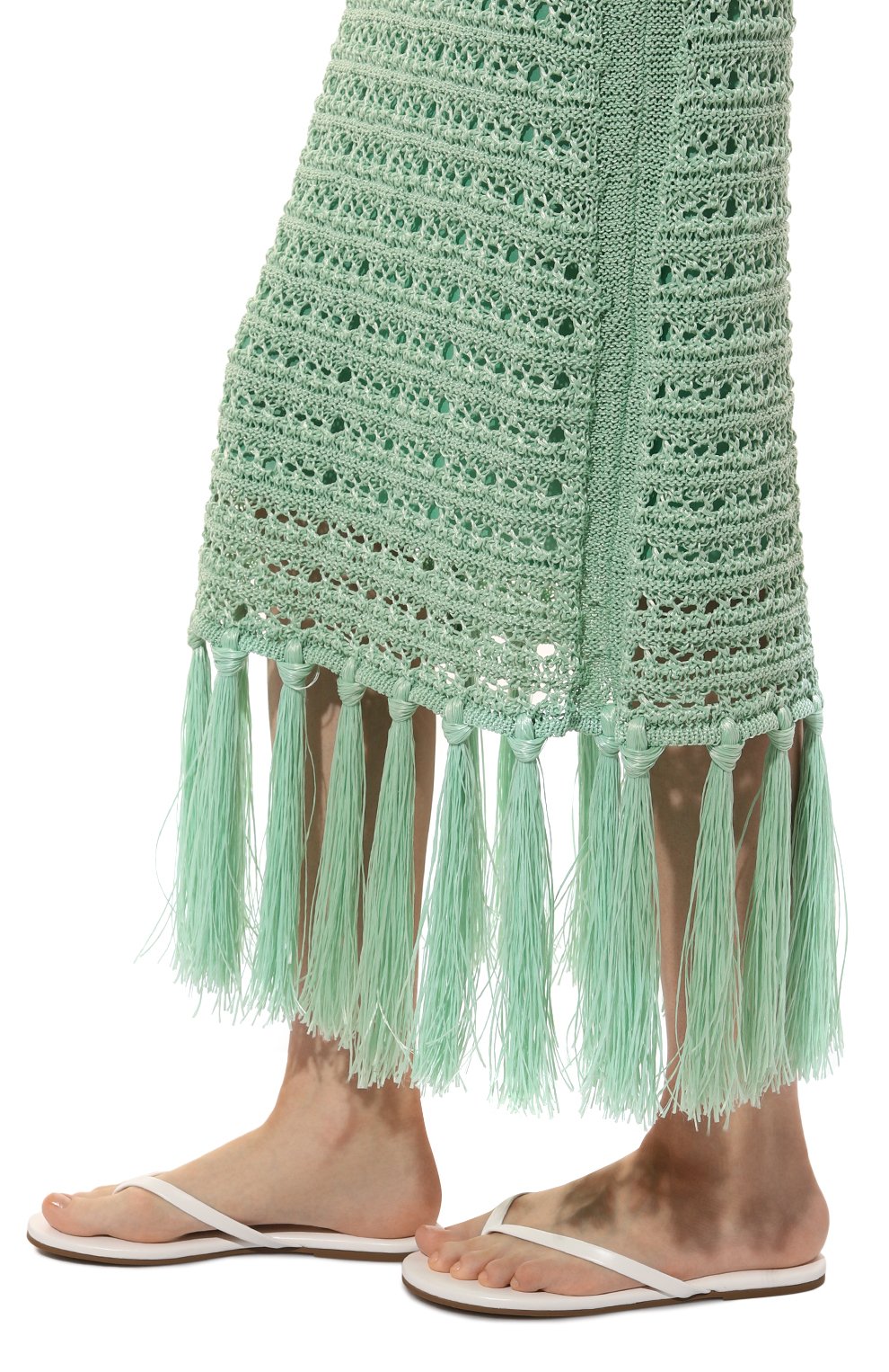 Кожаные шлепанцы MELISSA ODABASH, арт. SANDALS CR, фото 3