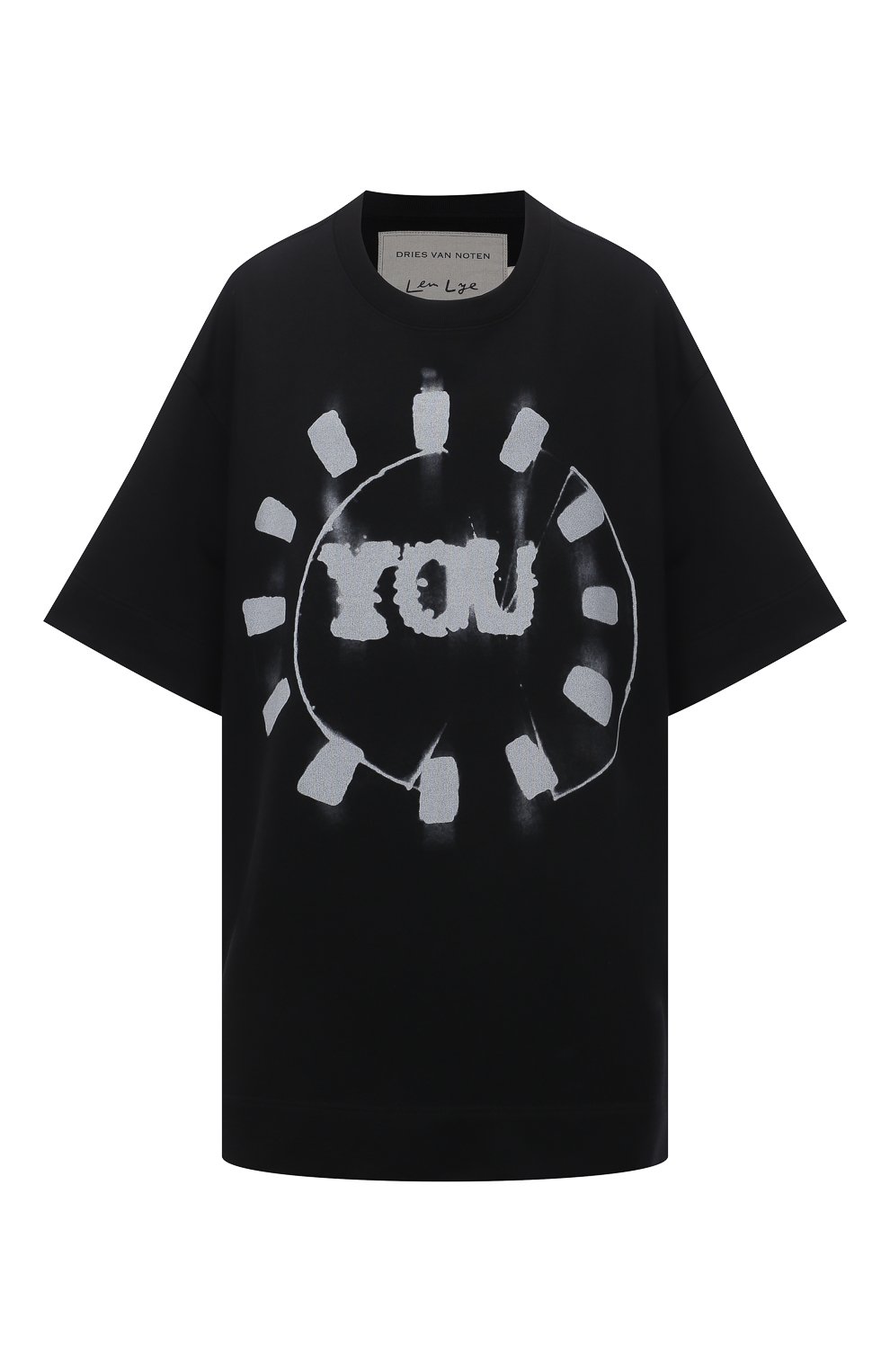 Хлопковая футболка DRIES VAN NOTEN, арт. 211-31157-2629, фото 1