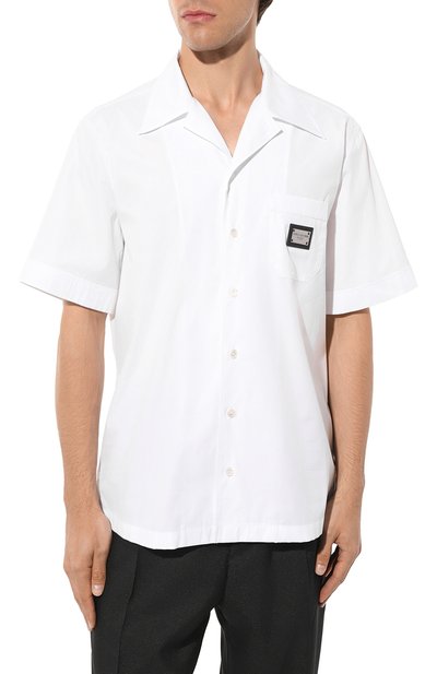 Хлопковая рубашка DOLCE & GABBANA, арт. G5JH9T/GF855, фото 3