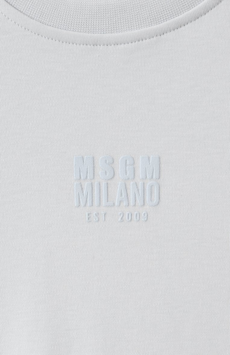 Хлопковый свитшот MSGM KIDS, арт. S5MSJUSW167, фото 1