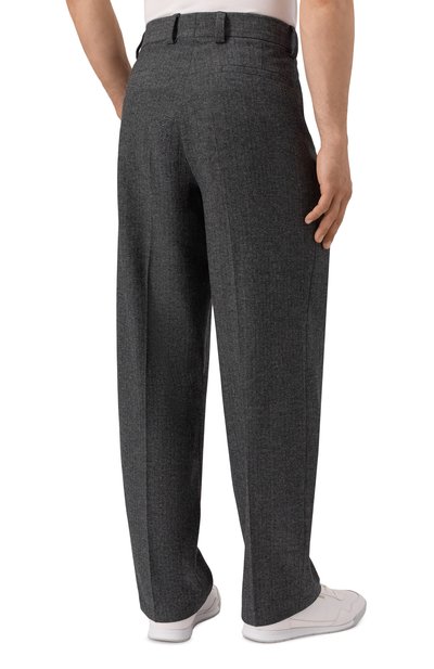 Брюки из шерсти и хлопка HUGO, арт. 50544668, фото 4