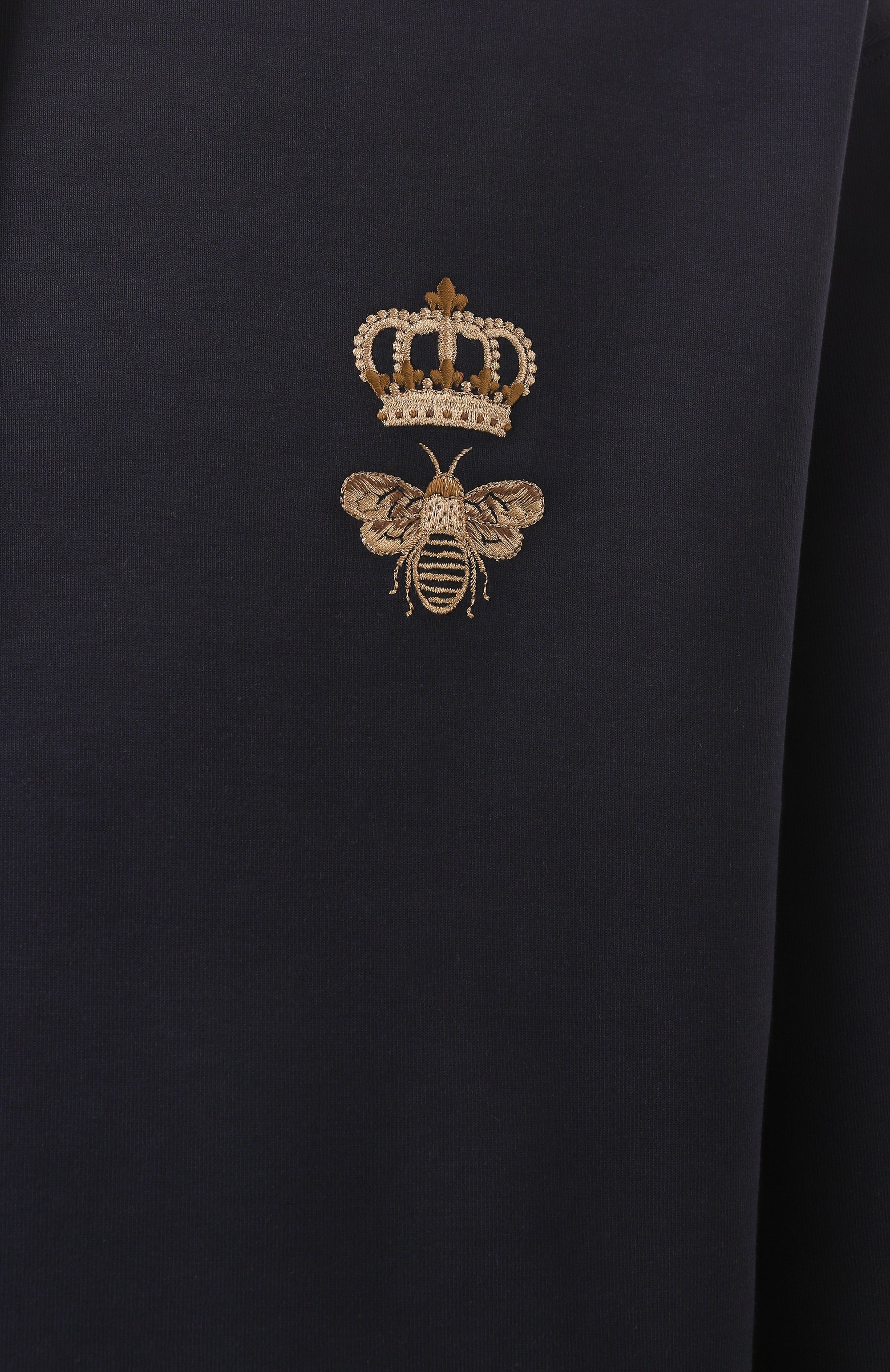 Хлопковое худи DOLCE & GABBANA, арт. G9ACJZ/HU7H9, фото 6