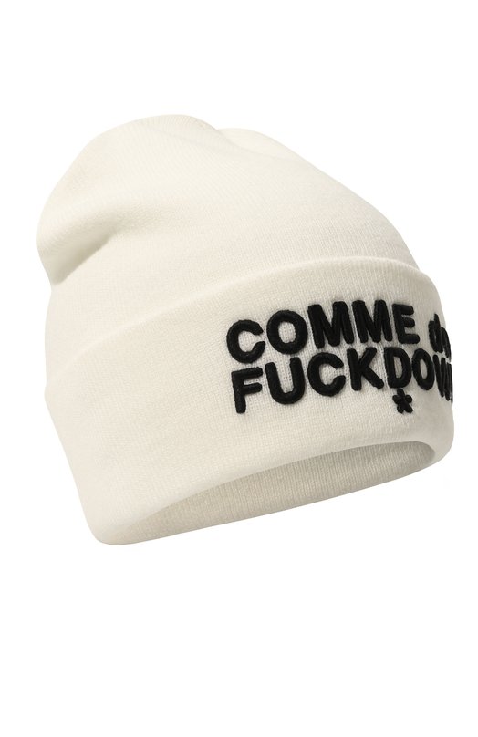 Шапка Comme des Fuckdown CFACX00202 Белый CFACX00202