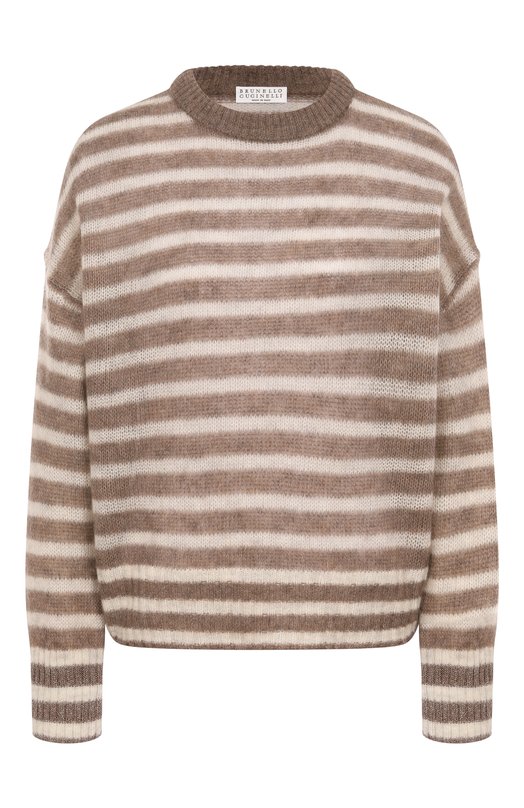 Пуловер Brunello Cucinelli M2I778800P Коричневый M2I778800P