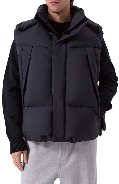 Пуховый жилет JUUN.J черного цвета по цене 170500 руб., арт. JC5X39P77, фото 3 Пуховый жилет JUUN.J, арт. JC5X39P77, фото 3