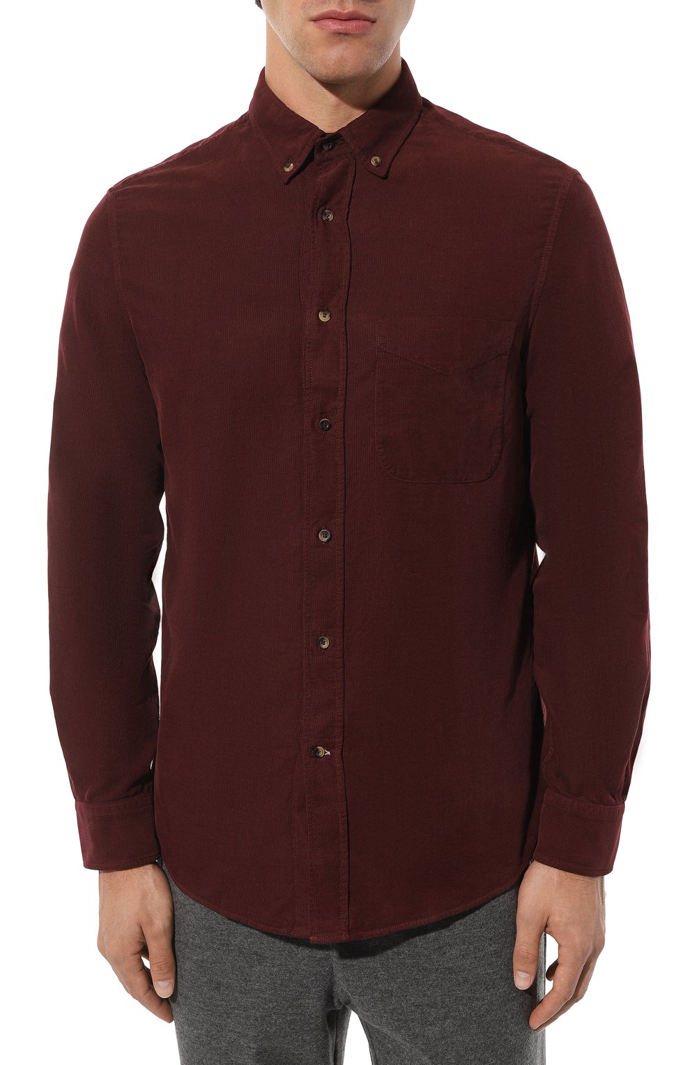 Вельветовая рубашка BRUNELLO CUCINELLI, арт. ML6880606, фото 3