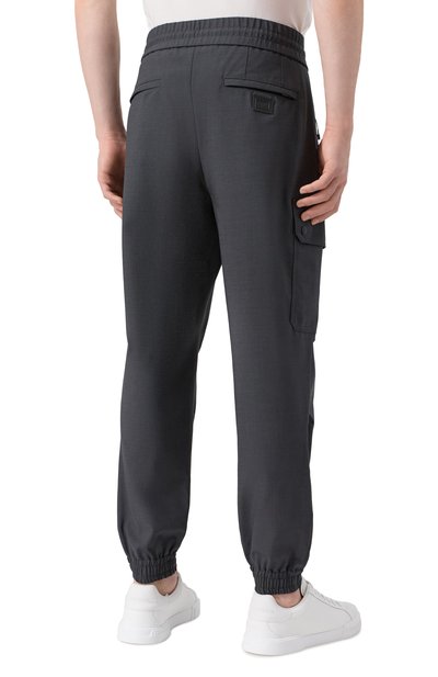 Джоггеры DOLCE & GABBANA темно-серого цвета по цене 175500 руб., арт. GP14PT/FURK8, фото 4 Джоггеры DOLCE & GABBANA, арт. GP14PT/FURK8, фото 4