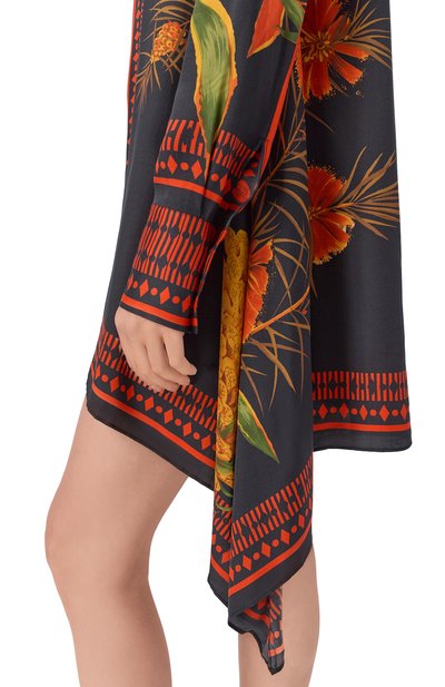 Платье из вискозы BLUMARINE, арт. 2A781A, фото 4