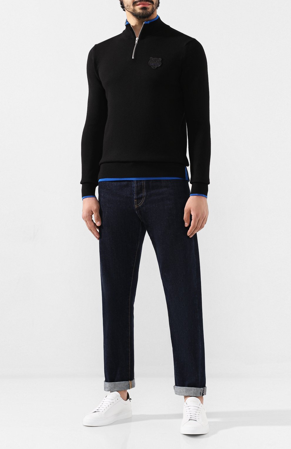 Шерстяной джемпер KENZO, арт. F965PU5003AB, фото 2