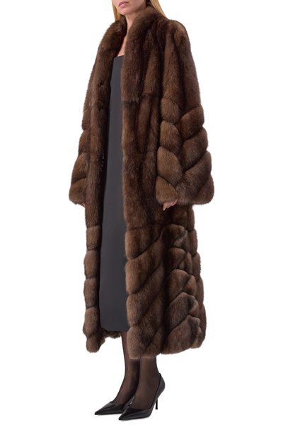 Женская шуба из соболя РУССКИЙ МЕХ, арт. 72 РМ