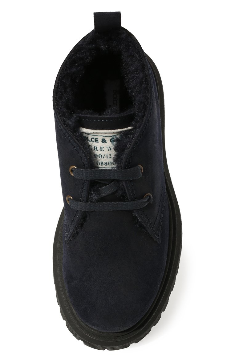 Кожаные ботинки DOLCE & GABBANA, арт. DA5091/AC051/29-36, фото 4