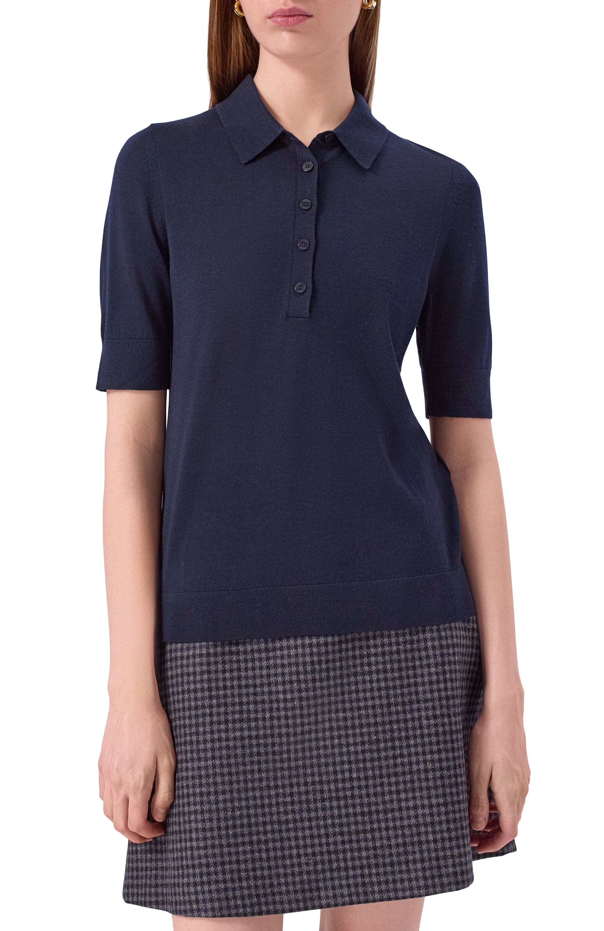 Шерстяное поло BOSS, арт. 50545015, фото 3