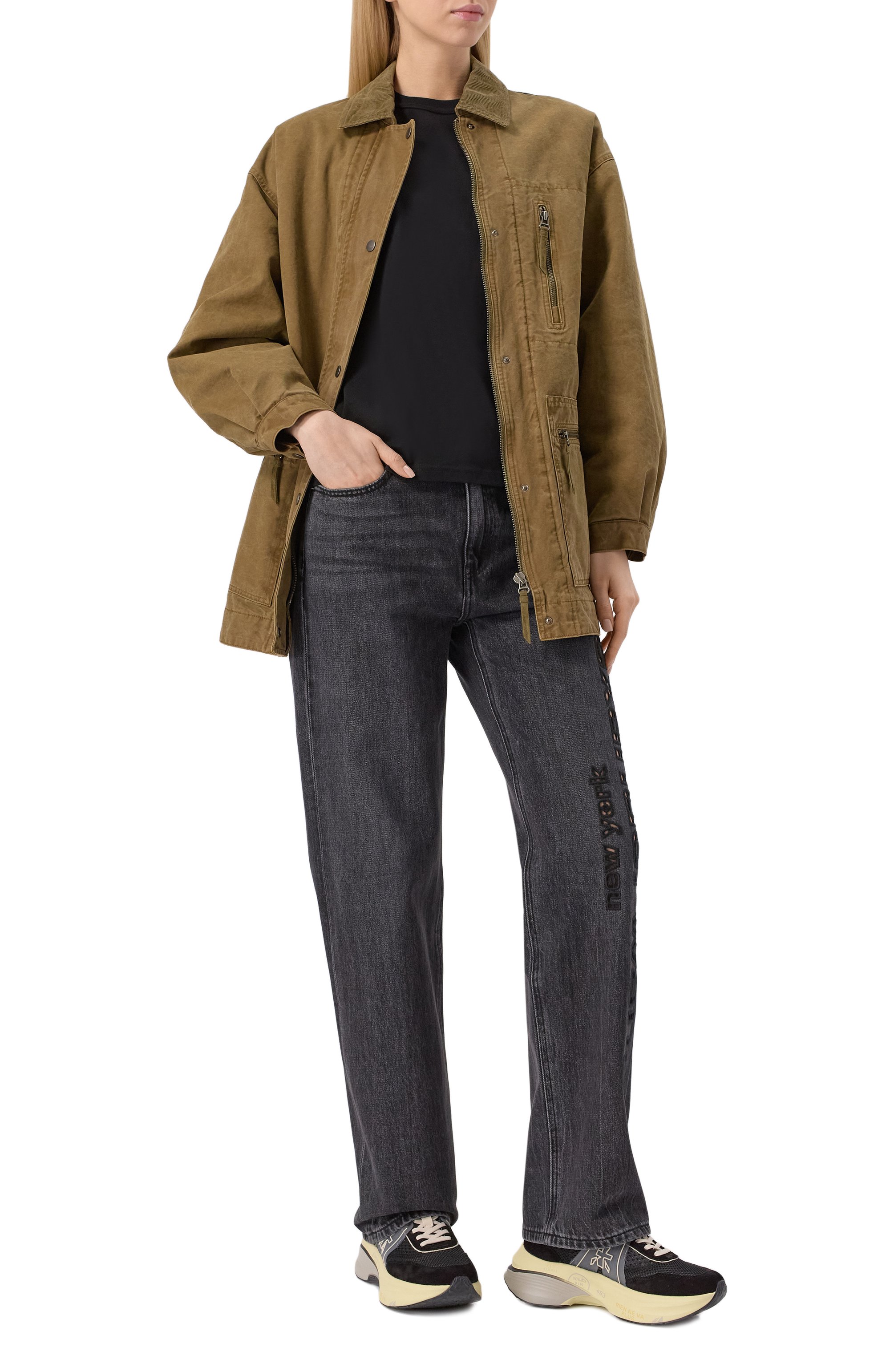 Комбинированные кроссовки hill PREMIATA, арт. HILL, фото 2