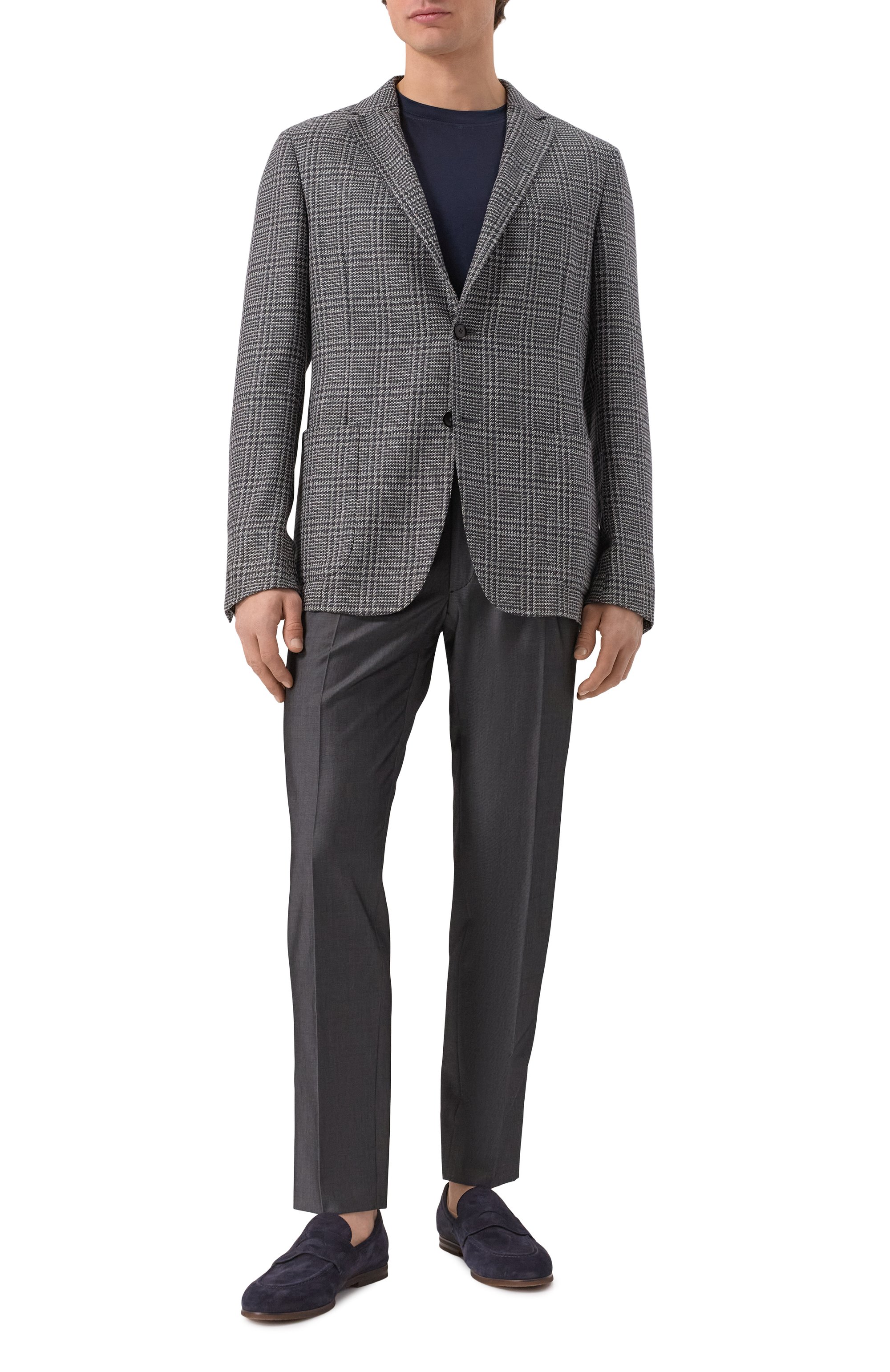 Пиджак из шелка и шерсти ZEGNA, арт. 1DNMG0/916703A9, фото 2