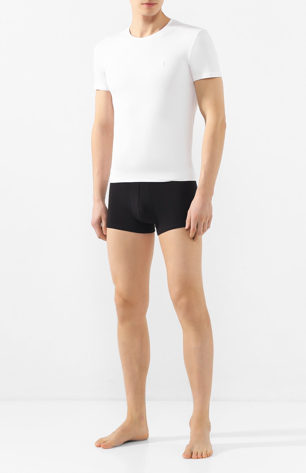 Хлопковая футболка с круглым вырезом ZEGNA, арт. N2M200010, фото 2